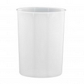 Rigid Plastic Liner for Oval Waste Basket